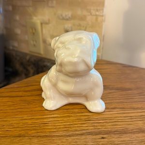 Morton Pottery Bulldog Planter 1940s Mid-Century